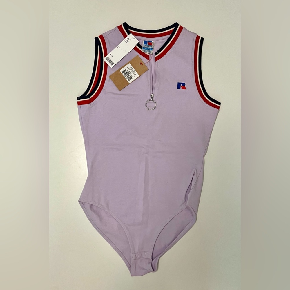Nwt Russel Athletic Vibtage Style Bodysuit Urban Outfitters size Small